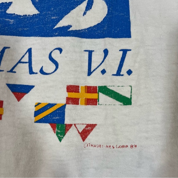 Vintage 80s Single Stitch Graphic Tee - Picture 4 of 7